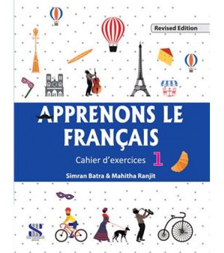 Apprenons Le Francais Cahier dexercices 1 french workbook Class 5 Class-5 - SchoolChamp.net